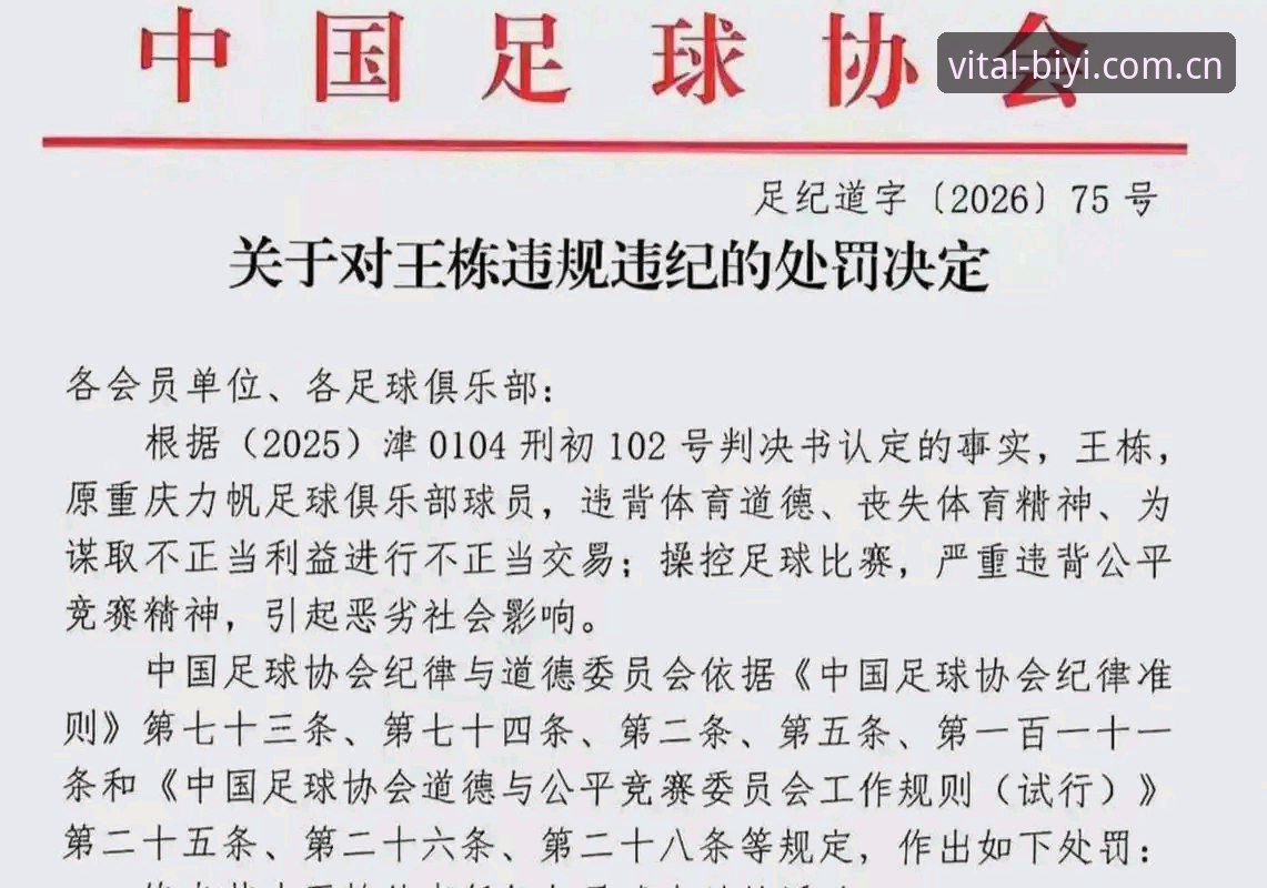 必一体育安装 中国足协第三批禁足名单最新动态:65人受罚,终身禁足17人,行业震荡持续